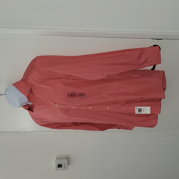 Arrow USA 1851 Cyclamen Regular Fit Long Sleeve Dress Shirt Small 14-14.5 32/33 - Picture 6 of 16